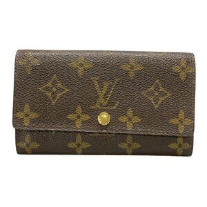 LOUIS VUITTON Porte Monnaie Zip Monogram - Bifold Wallet 144-082725
